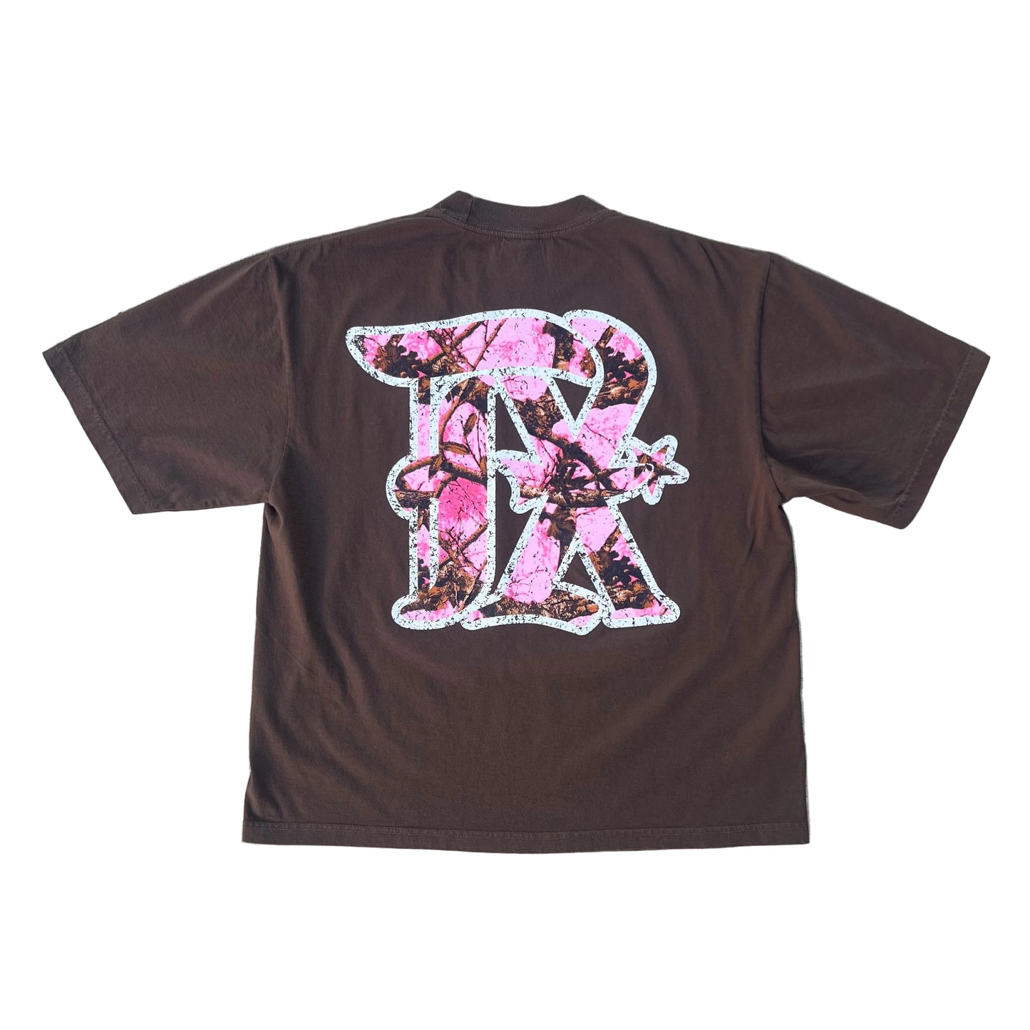 “Pink” Dallas Camo Tee Brown