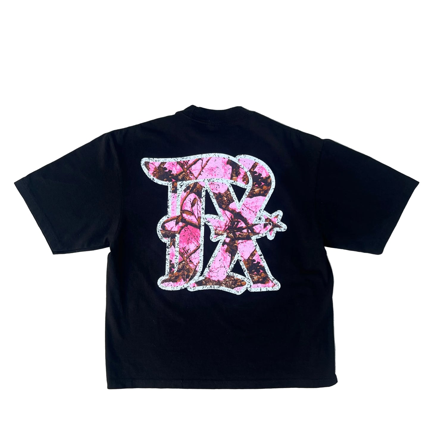 “Pink” Dallas Camo Tee Black