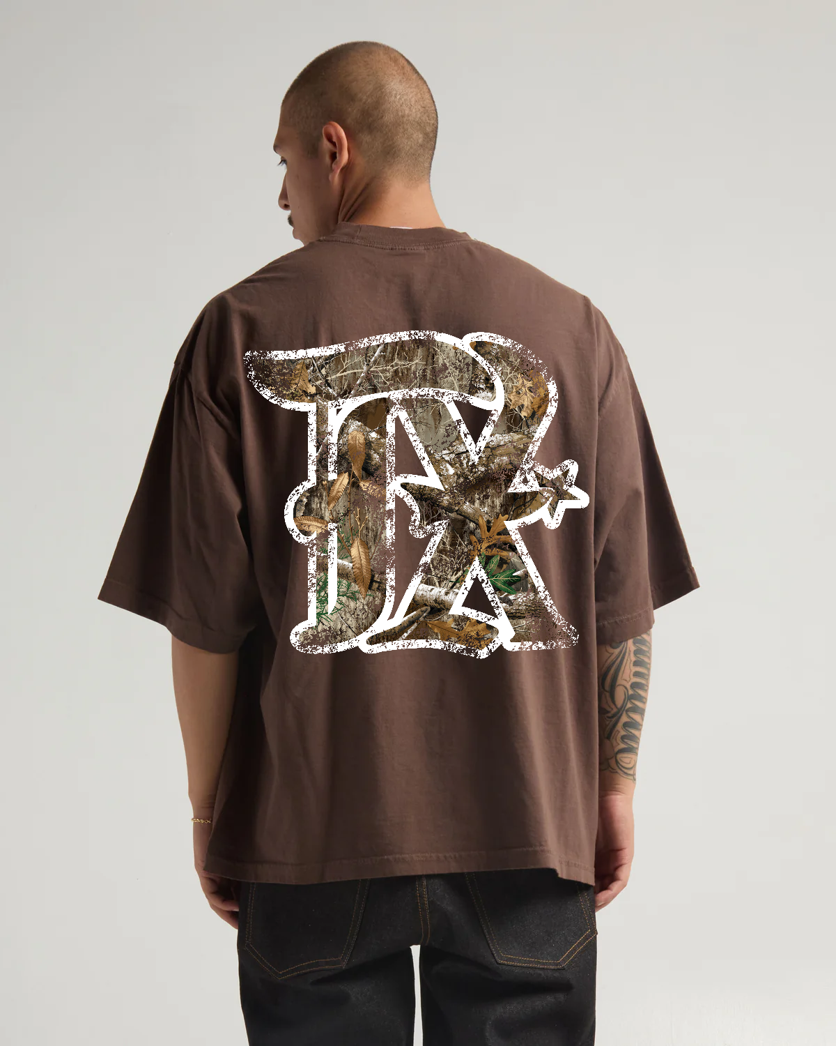 Dallas TX Camo T-Shirt Brown