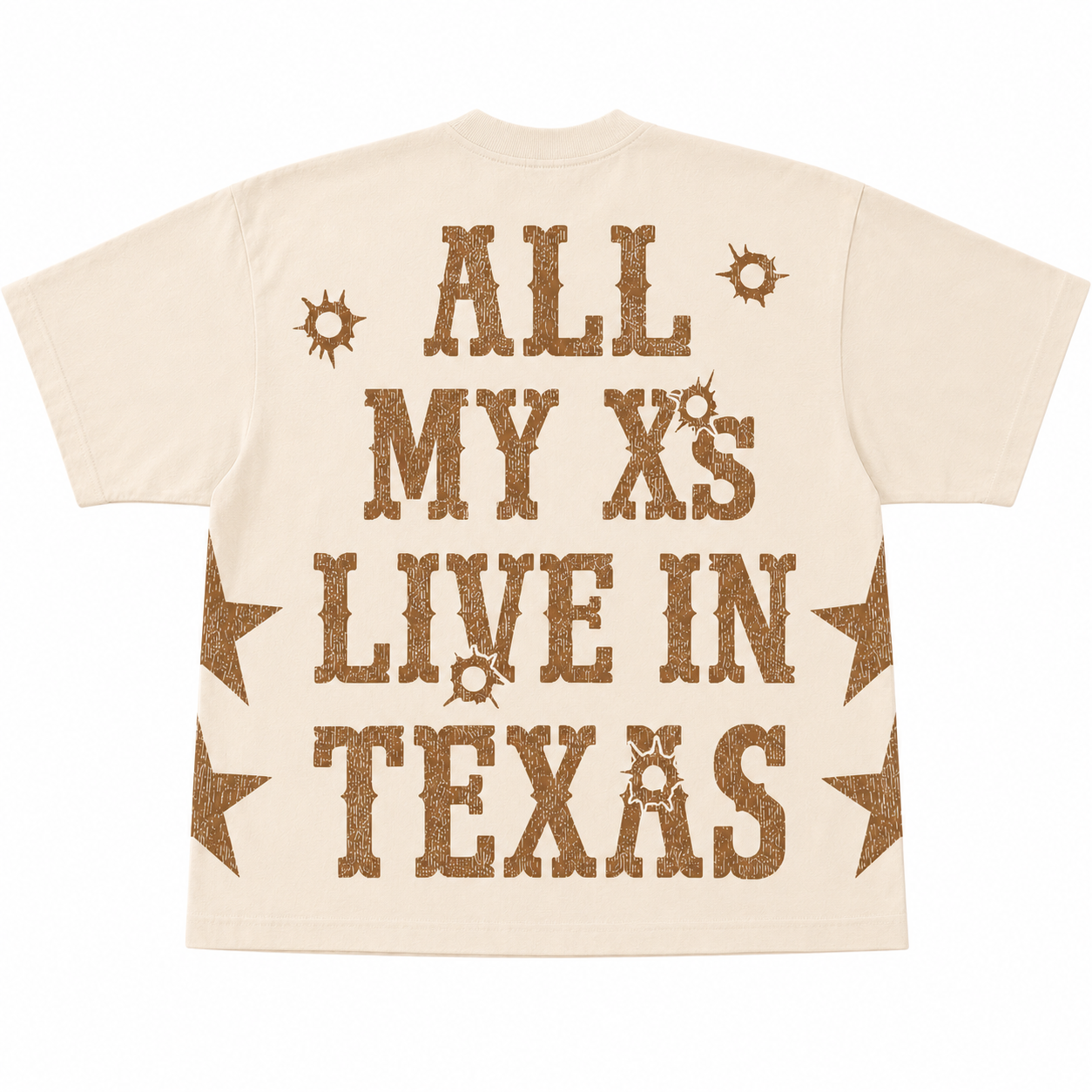 “All My X’s” Tee Brown