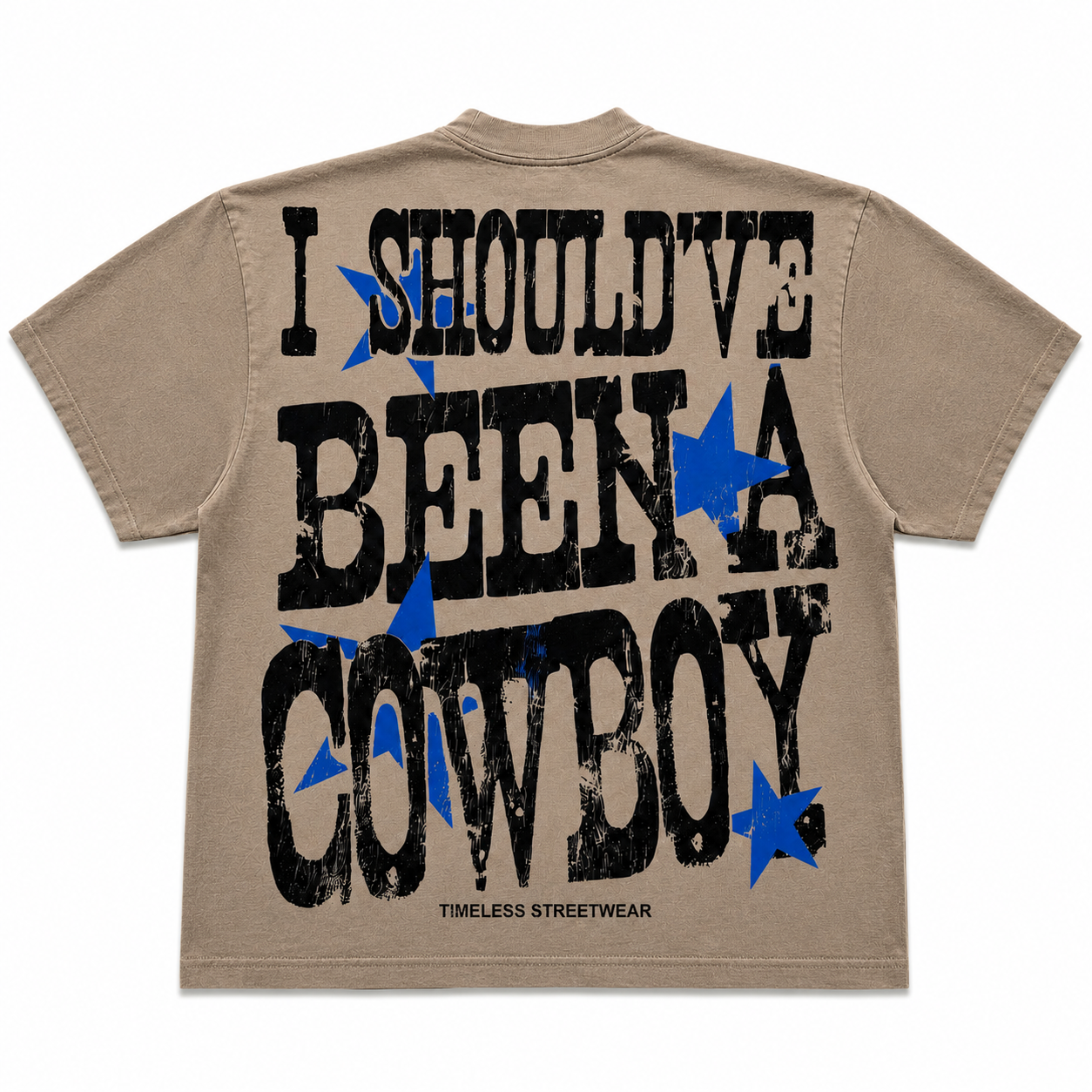 Cowboys Tan Tee
