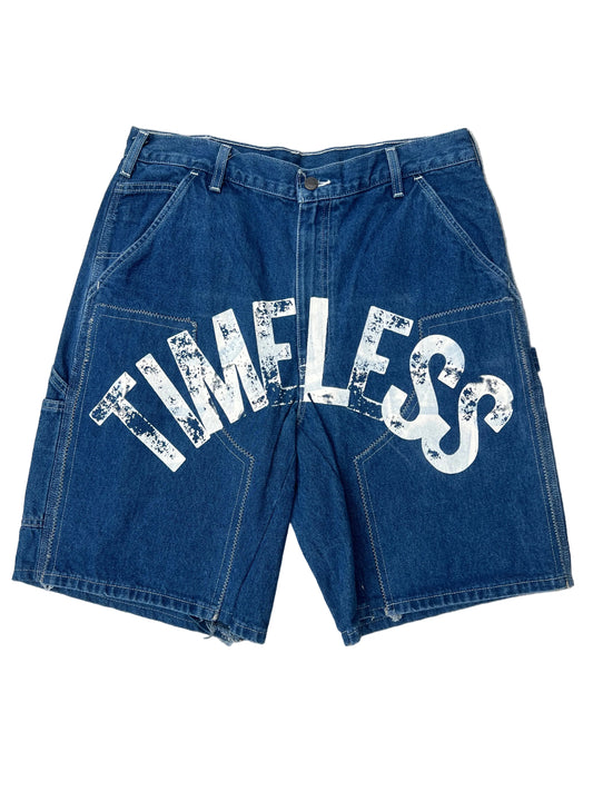 Vintage Reworked Timeless Jorts Size 35 Waist