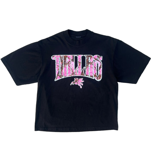 “Pink” Dallas Camo Tee Black