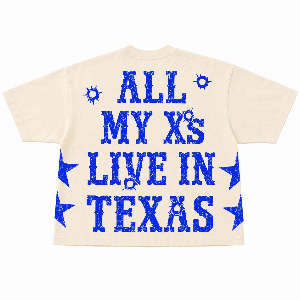“ALL My X’s” Tee Blue