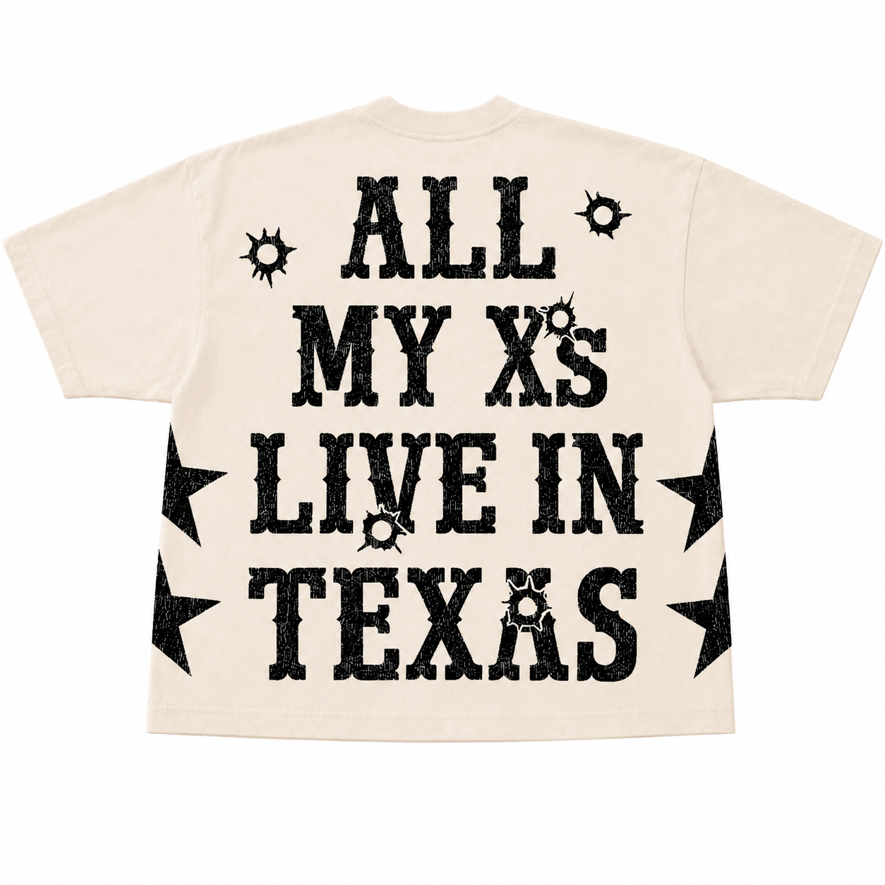 “All My X’s” Tee Black