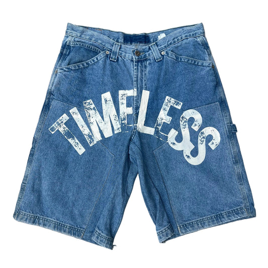 Vintage Reworked Timeless Jorts Size 32 Waist