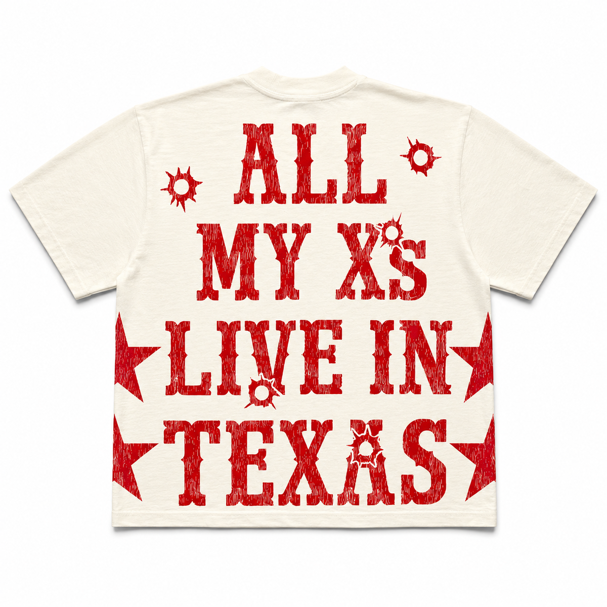 “All My X’s” Tee Red