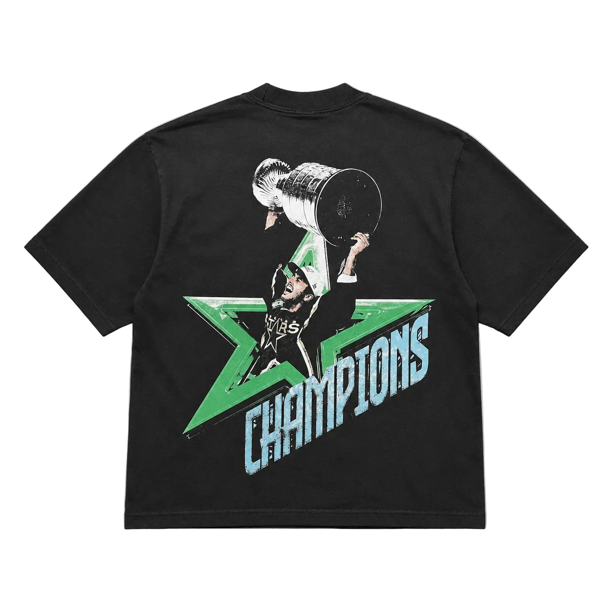Timeless Stars Tee Vintage off-Black