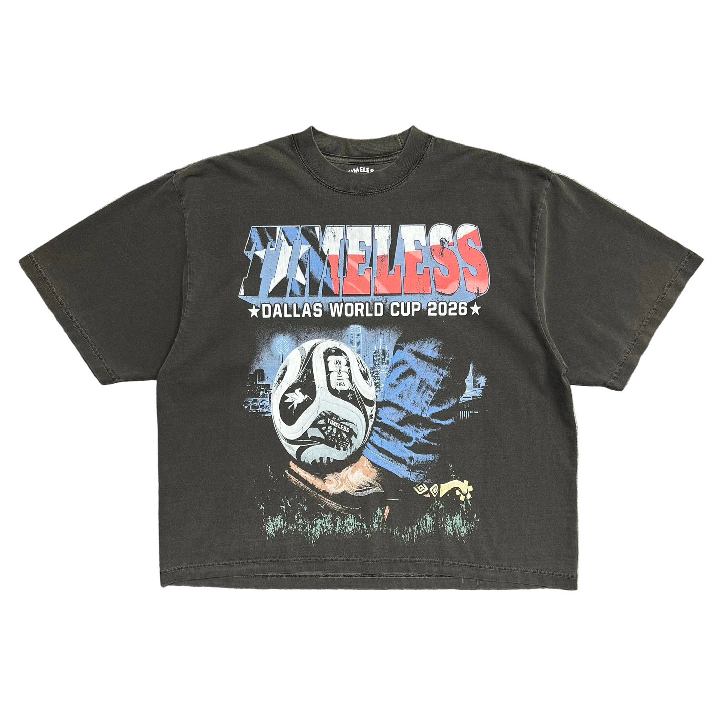World Cup Tee Vintage Grey