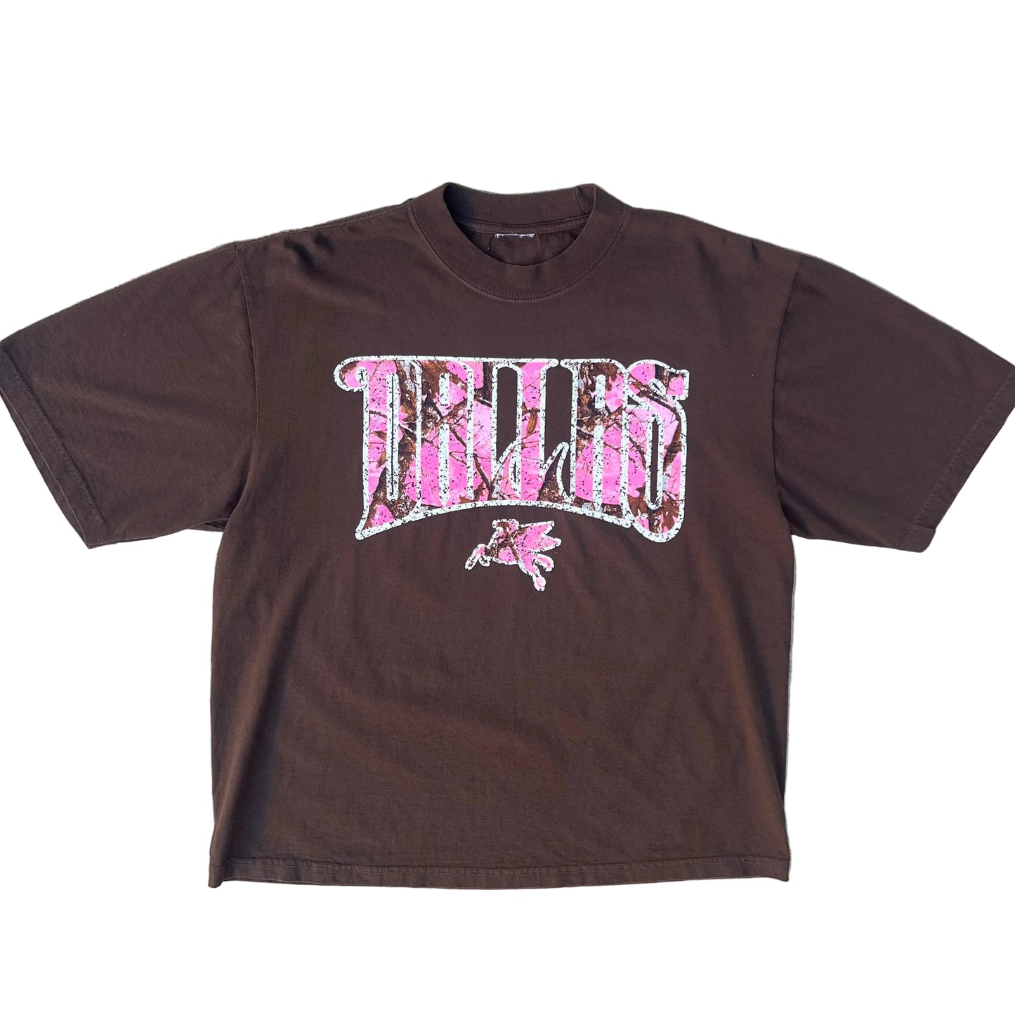“Pink” Dallas Camo Tee Brown