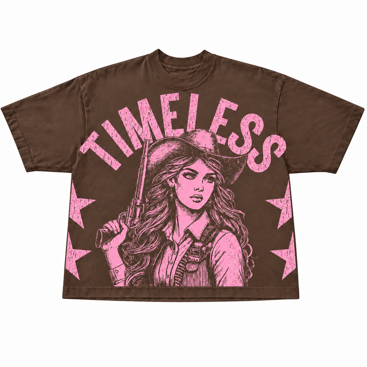 "All My X's" Tee Brown/Pink