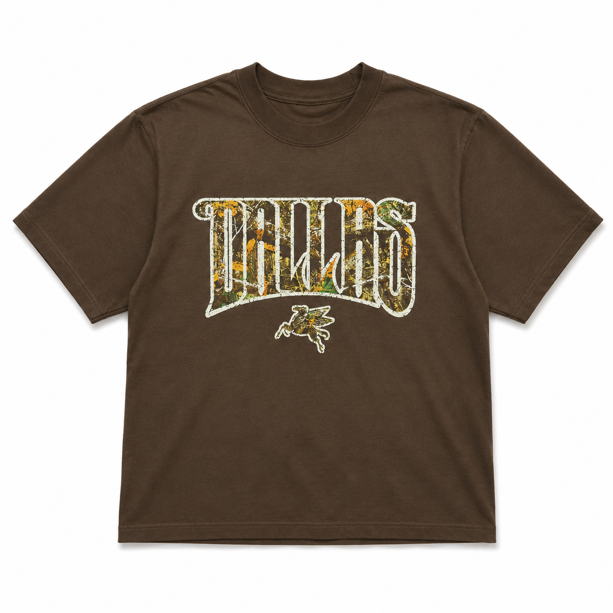 Dallas Camo Tee Brown