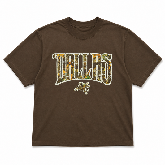 Dallas Camo Tee Brown