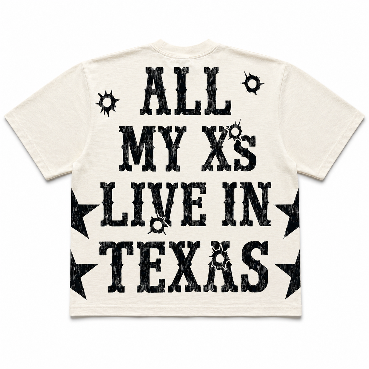 “All My X’s” Tee Black