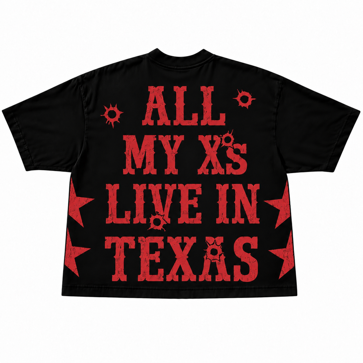 “All My X’s” Tee Red