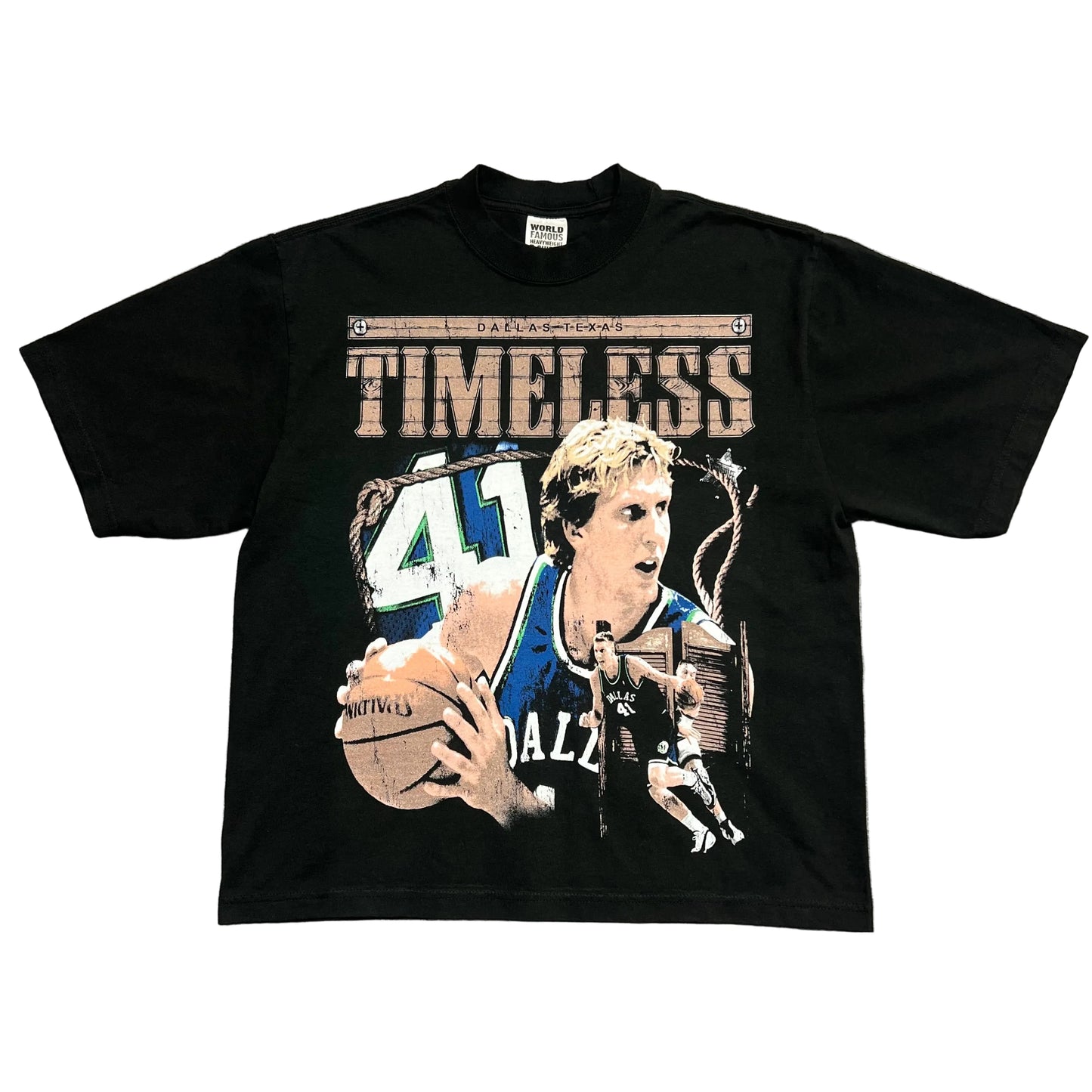 Dirk Nowitzki Black Tee