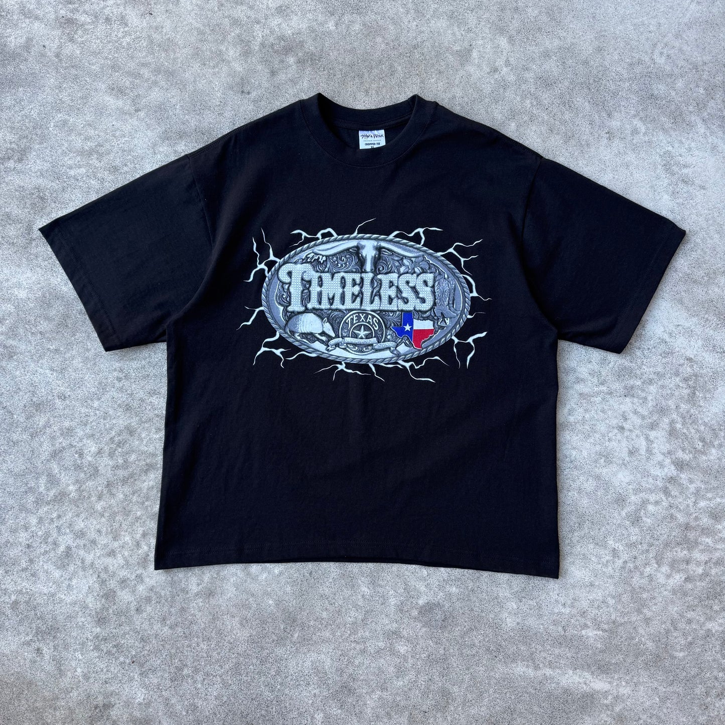Timeless Buckle Tee Black