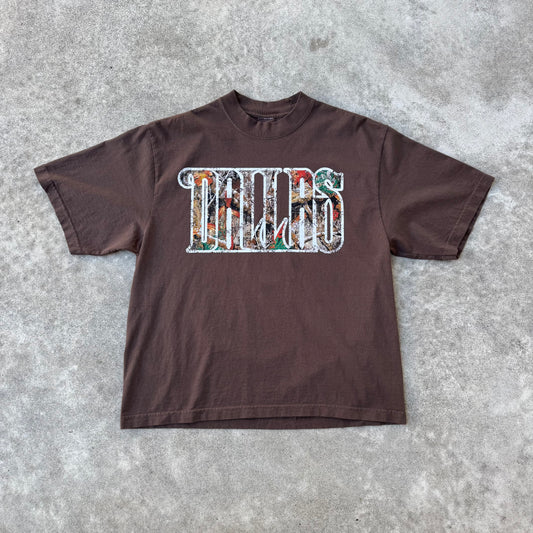 Dallas TX Camo T-Shirt Brown