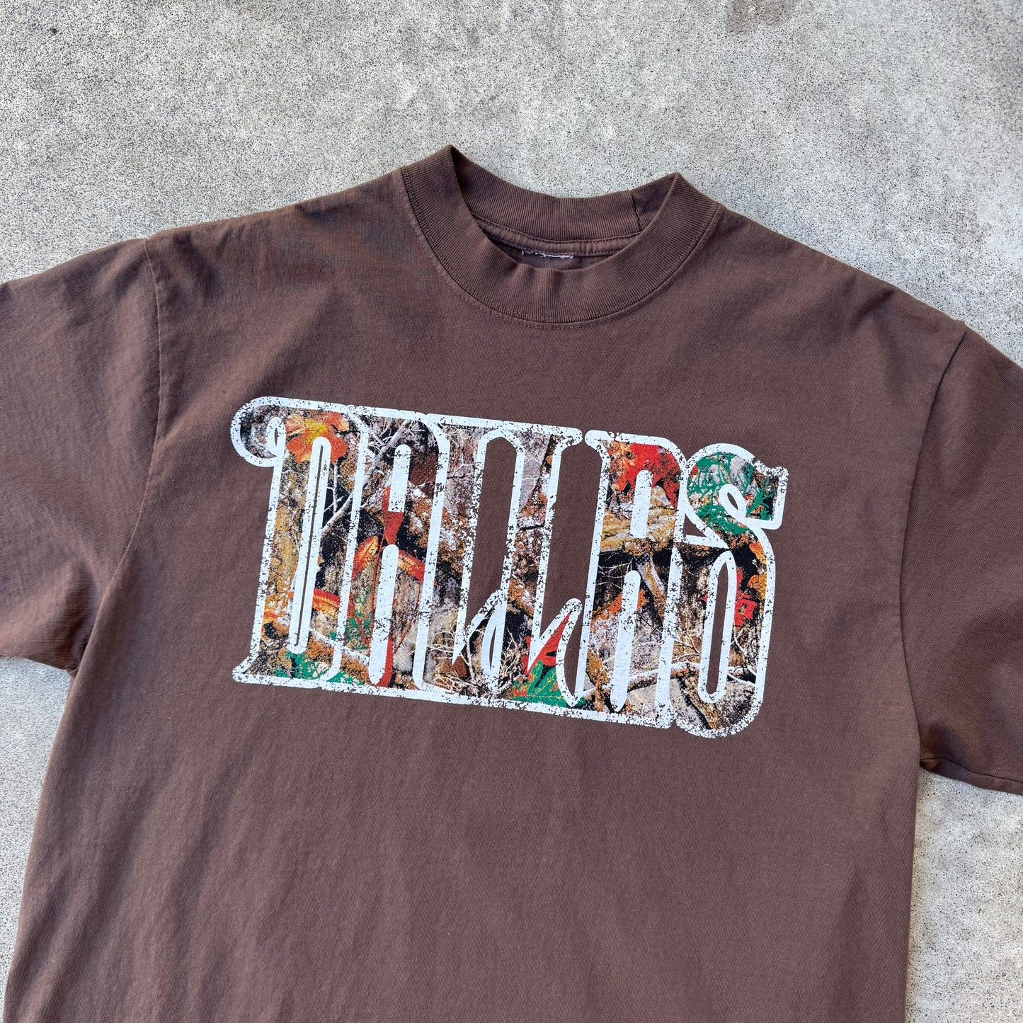 Dallas TX Camo T-Shirt Brown