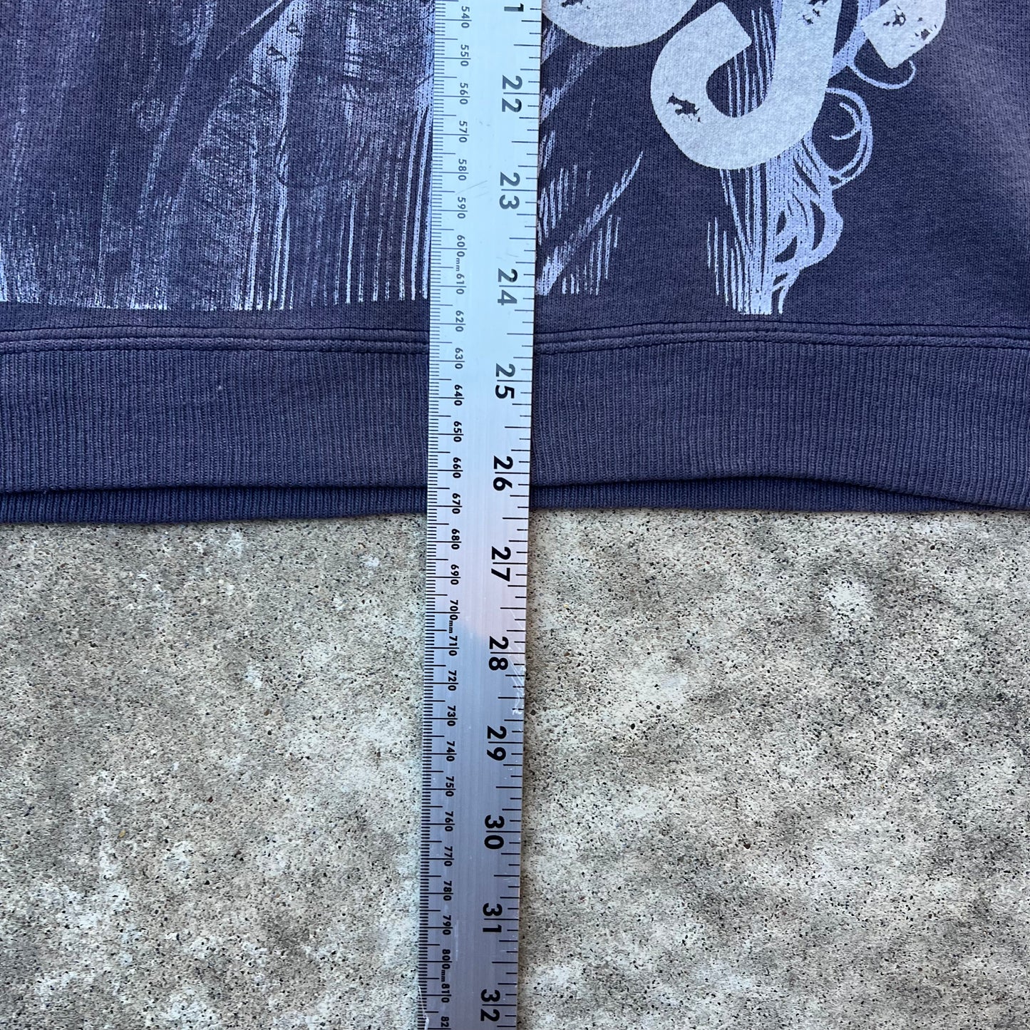 Timeless Cowgirl Crewneck Navy Medium