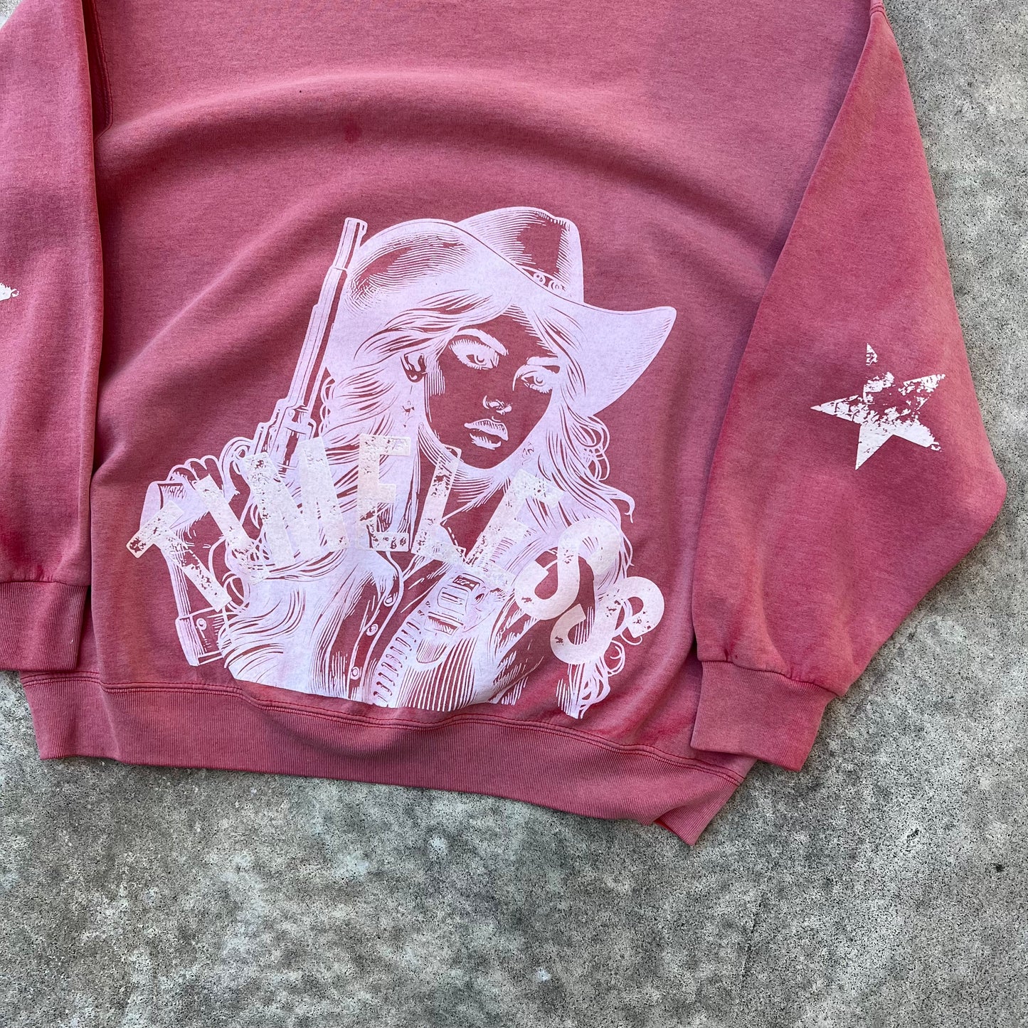 Timeless Cowgirl Crewneck Red XL