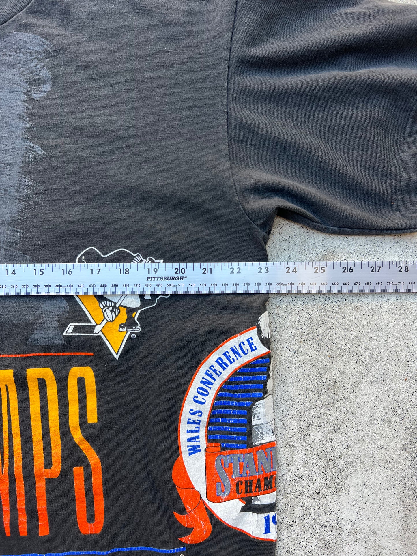 Vintage Pittsburgh Penguins NHL Stanley Cup AOP Size XL