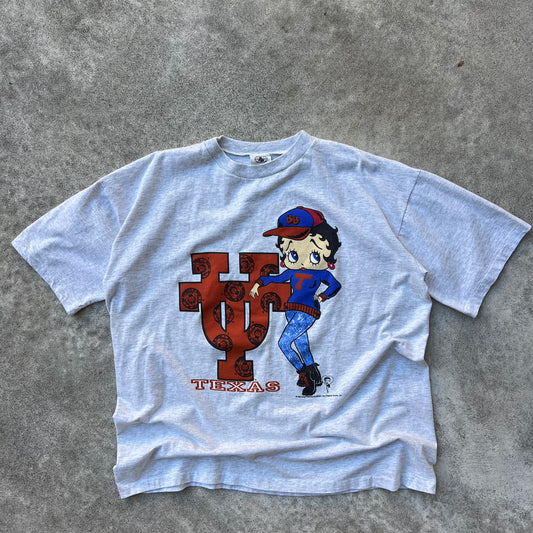 Vintage University of Texas Betty Boop XL