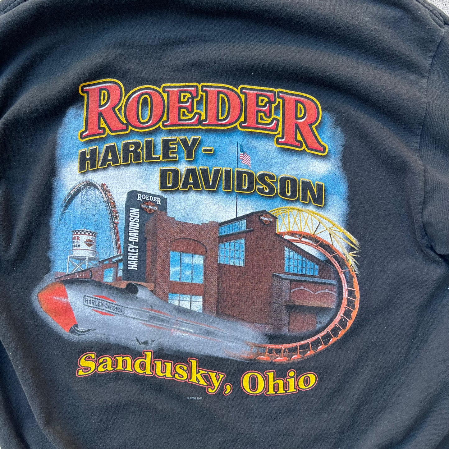 Vintage Harley Davidson Tee Size Large