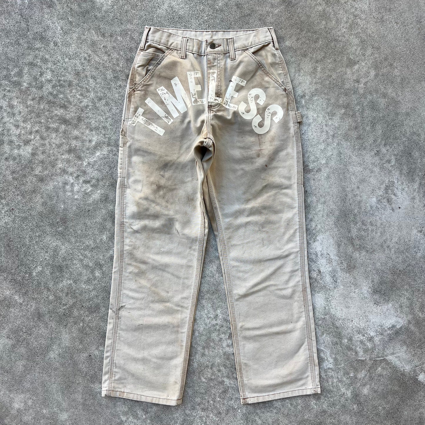 Timeless Carhartt Carpenter Tan 29x32