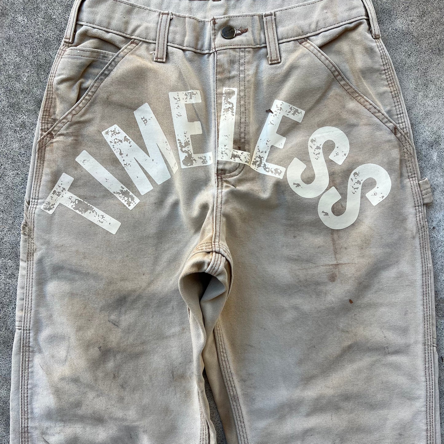 Timeless Carhartt Carpenter Tan 29x32