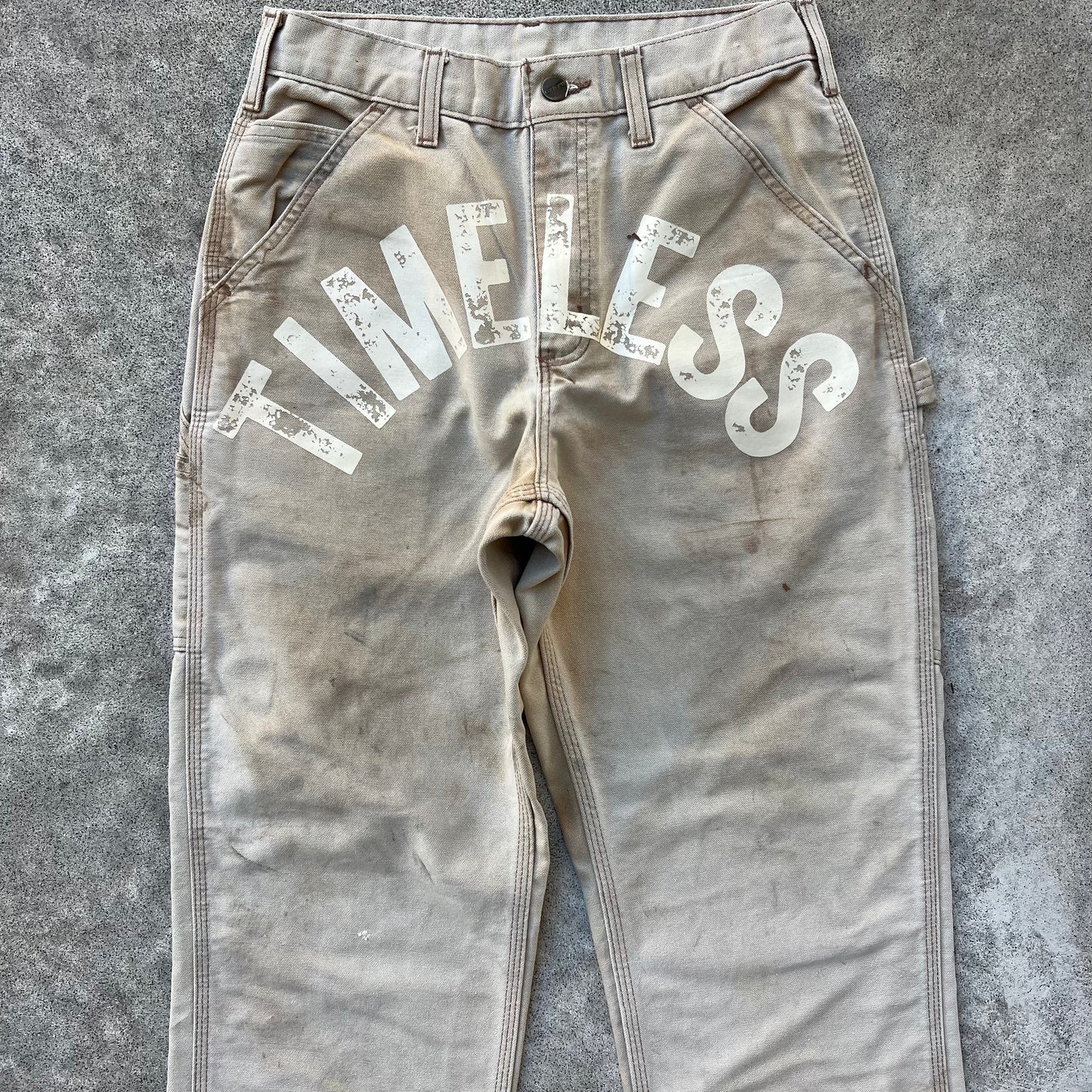 Timeless Carhartt Carpenter Tan 29x32