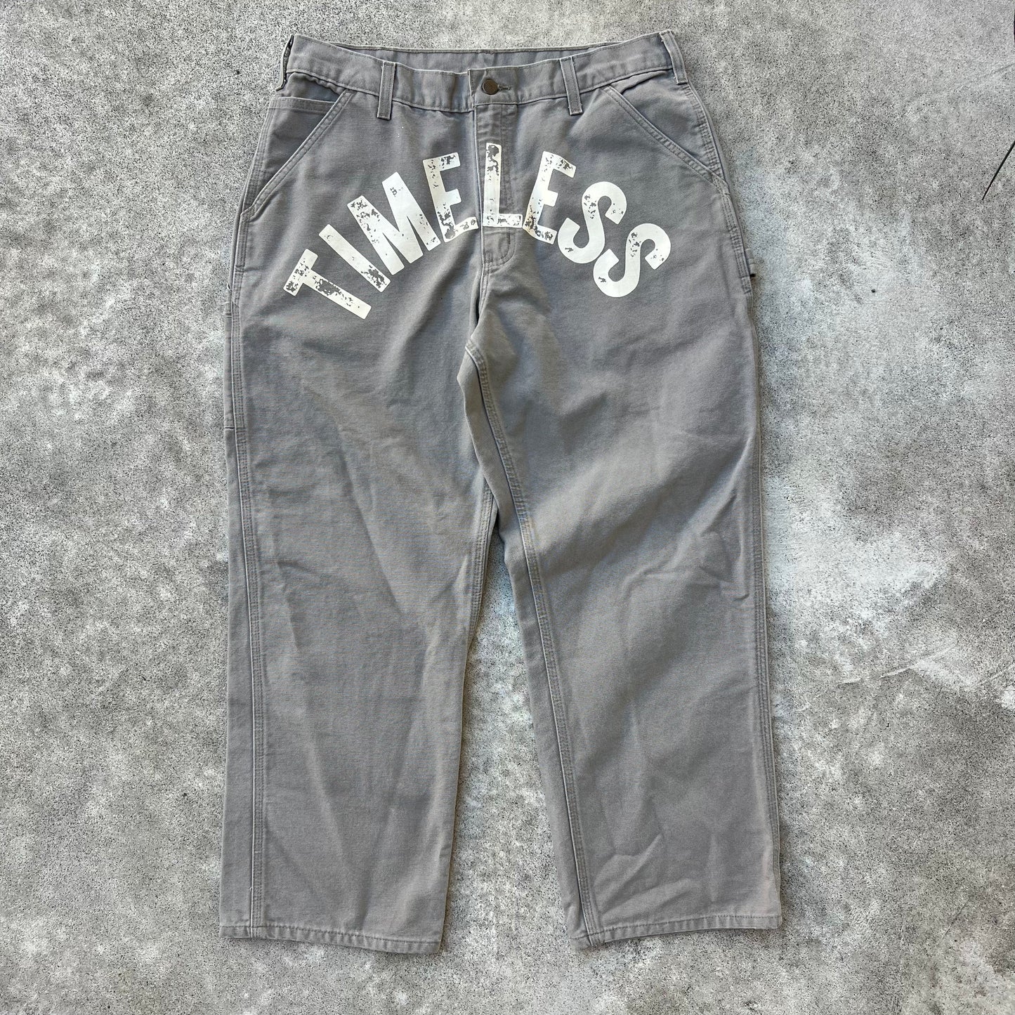 Timeless Khaki Carhartt Carpenter 35x30