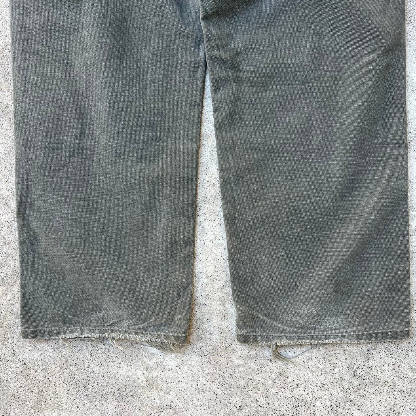 Timeless Olive Carhartt Double Knees 38x32