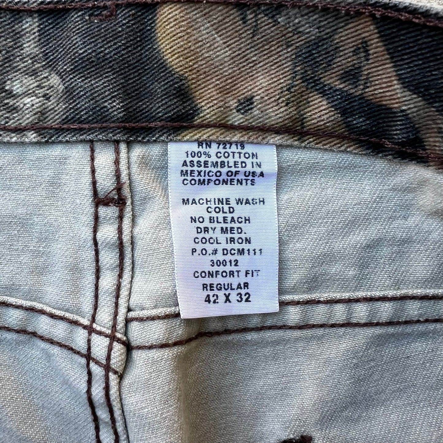 Timeless Camo Pants 42x32