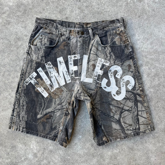 Vintage Reworked Timeless Jorts Size 35 Waist