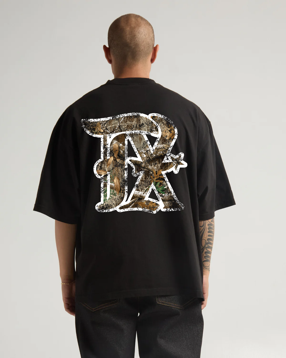 Dallas TX Camo T-Shirt Black