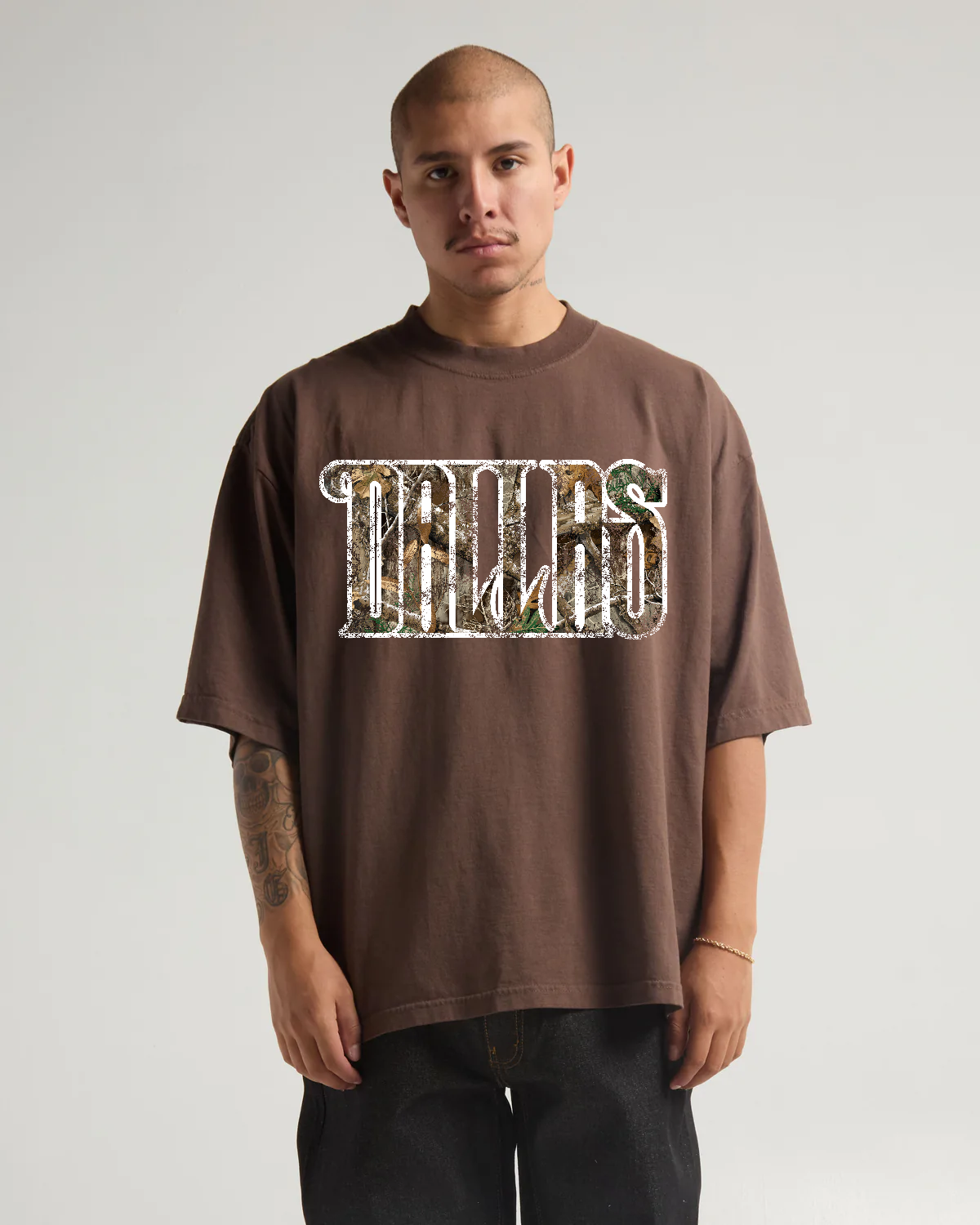 Dallas TX Camo T-Shirt Brown